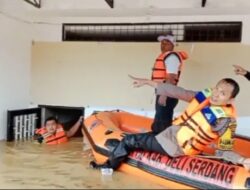 Kapolda Sumut Gercep Kerahkan Personel Bantu Warga Terdampak Banjir Disejumlah Titik