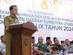Buka Pospedasu IX 2024 Pj Gubsu : Kalian Harus Bisa Harumkan Sumut Dipentas Nasional