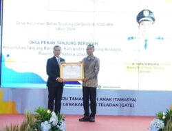 Desa Pekan Tanjung Beringin Raih Apresiasi Nasional atas Upaya Percepatan Penurunan Stunting