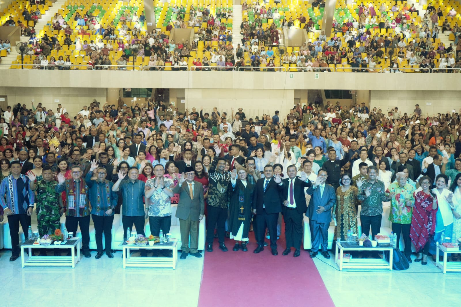 Perayaan Natal Oikumene Kota Medan 2024 Berlangsung Meriah dan Penuh Suka Cita