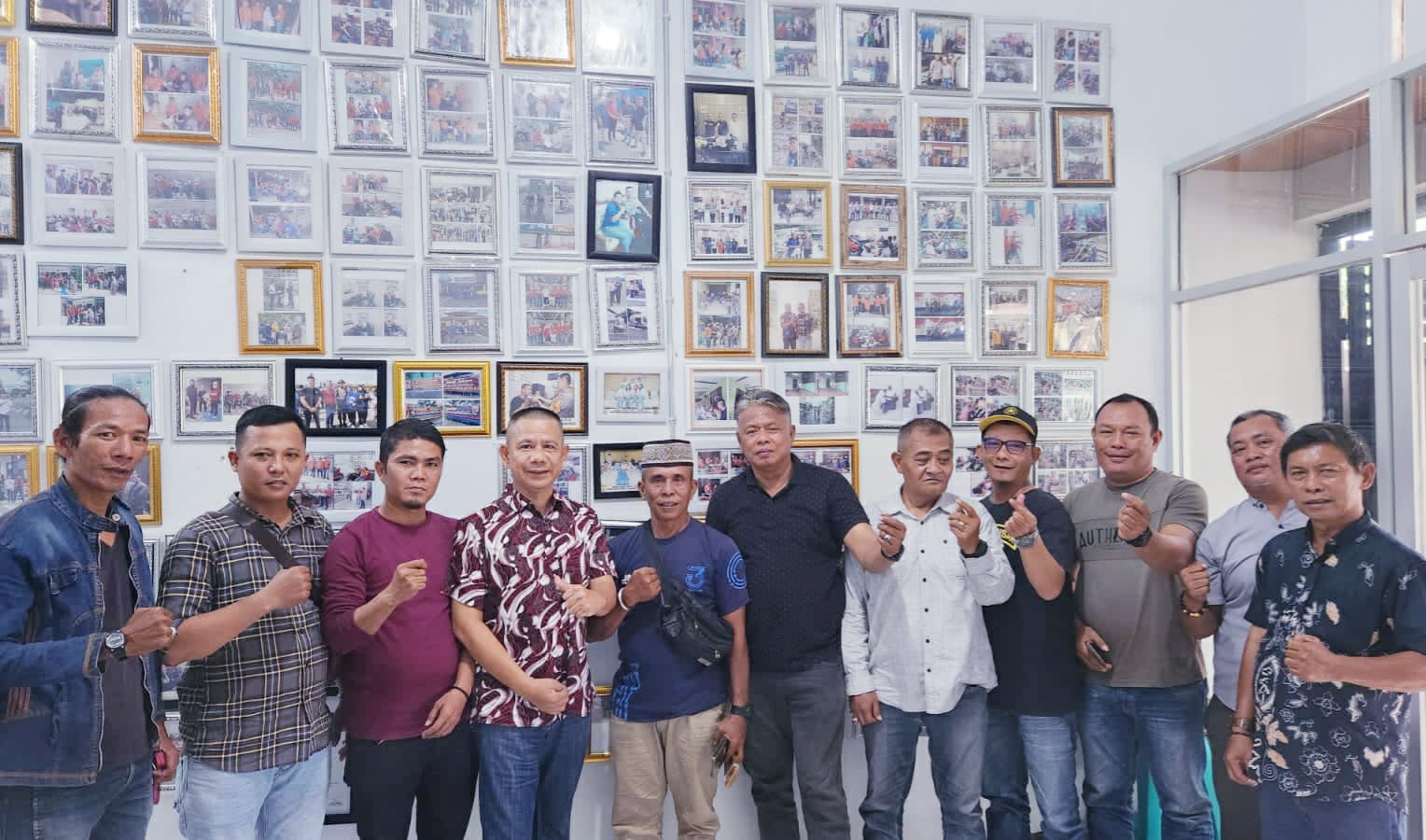 Pewarta Polrestabes Medan Laksanakan Jumat Barokah Sekaligus Syukuran