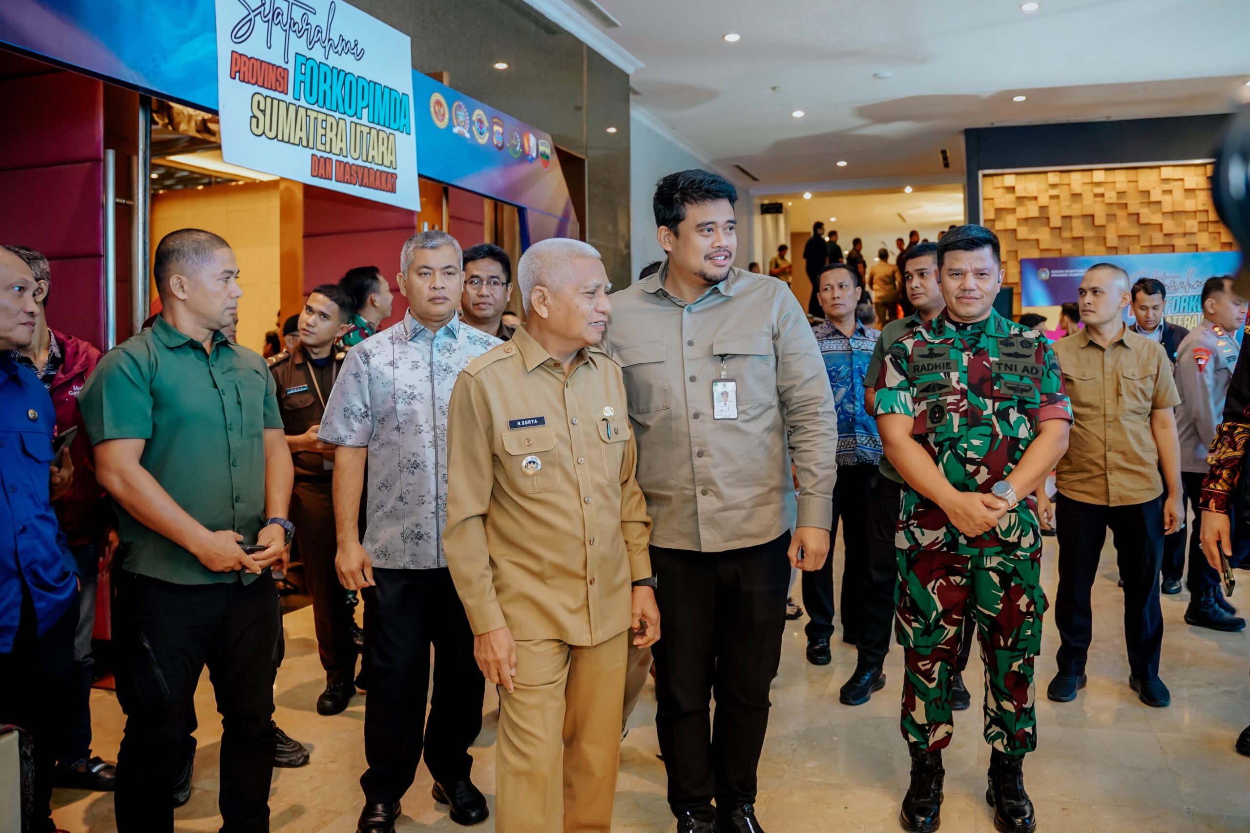 Bobby Nasution Hadiri Silaturahmi Forkopimda se-Sumut