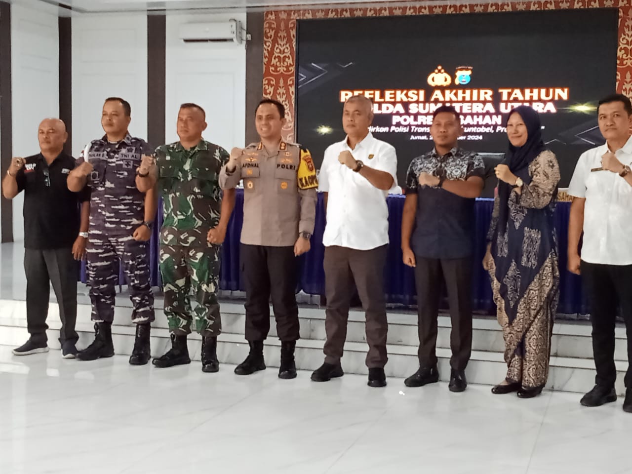 Jelang Akhir Tahun Polres Asahan Polda Sumut Gelar Pengungkapan Kasus Tahun 2024