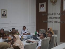 Secara Virtual, Pemkab Sergai Ikuti Pengarahan Presiden pada Musrenbangnas RPJMN 2025-2029