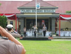 Polres Serdang Bedagai Gelar Apel Pengamanan Malam Pergantian Tahun 2024-2025