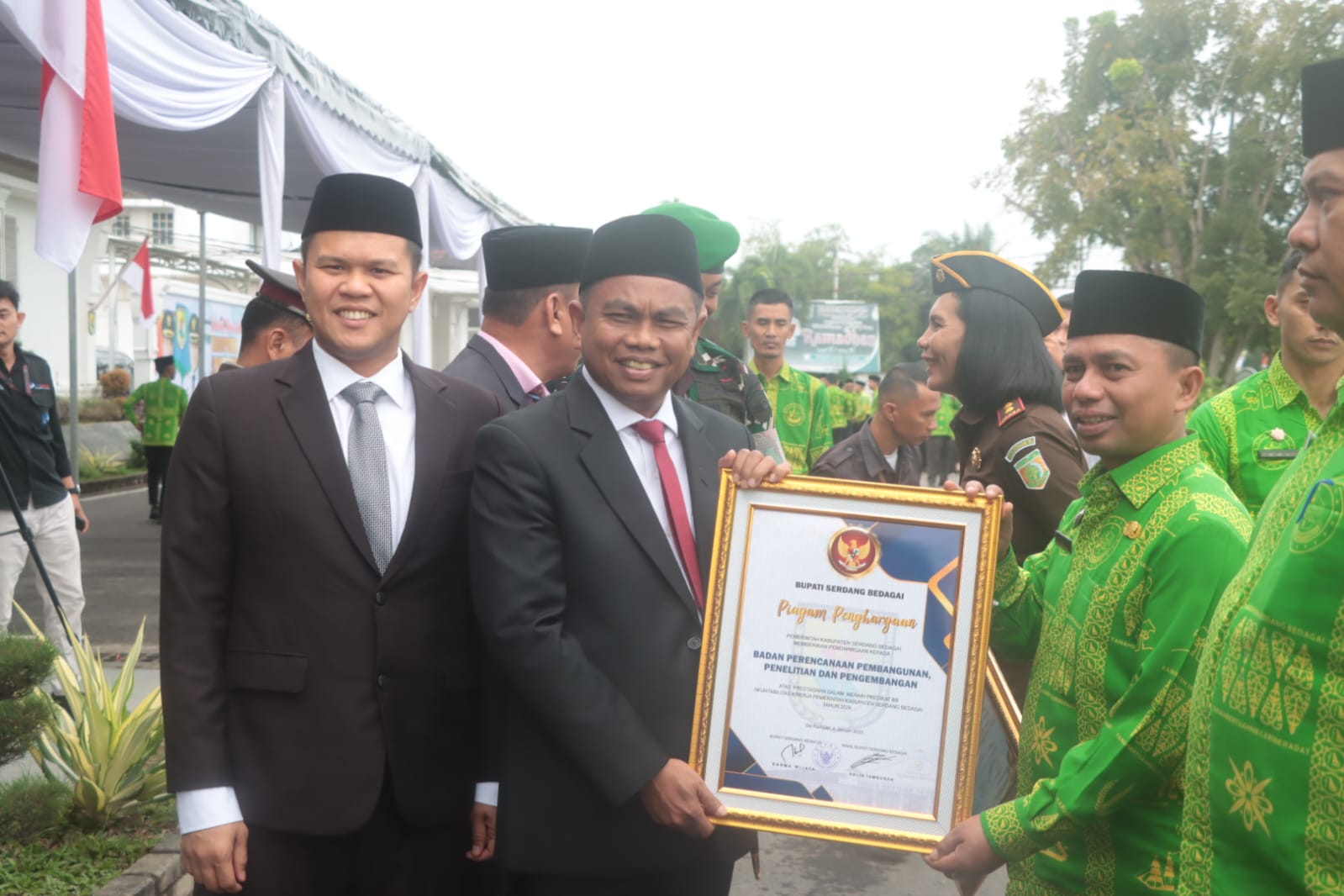 Peringati Hari Jadi ke-21, Bupati Sergai Tekankan Optimisme untuk Masa Depan