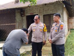 Kapolrestabes Medan Sambangi Anak Yatim Piatu Korban Begal di Delitua