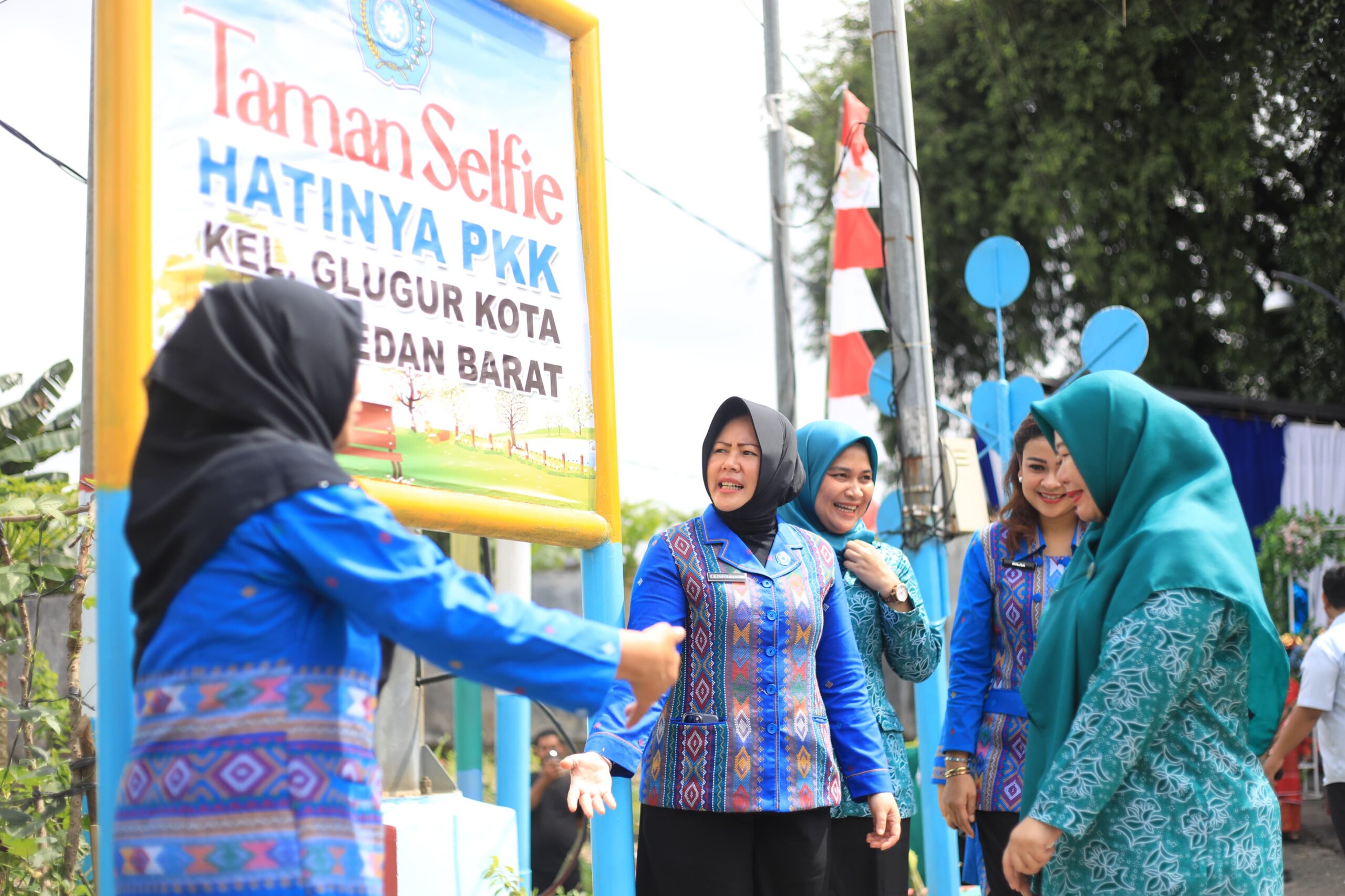 Kelurahan Glugur Kota Ikuti Lomba Hatinya PKK, TP PKK Medan Lakukan Supervisi