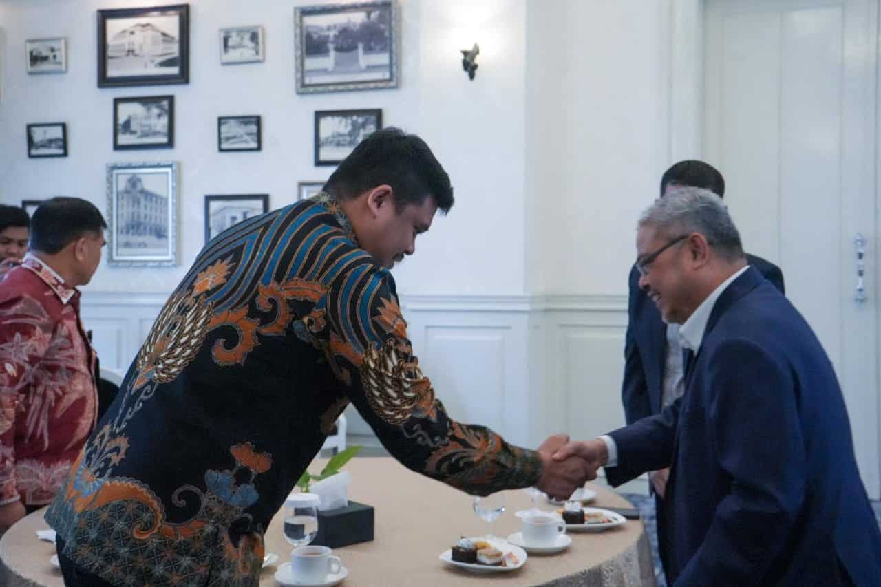 Terima Kunjungan Datuk Bandar Ipoh, Bobby Nasution Harapkan Kerja Sama Lebih Diperdalam