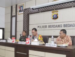 Polres Sergai Gelar Rakor Persiapan Keamanan Perayaan Tahun Baru Imlek 2576 Kongzili