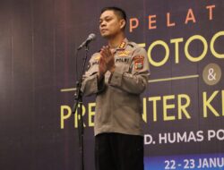 Polres Sergai Ikuti Pelatihan Kehumasan untuk Tingkatkan Kemampuan