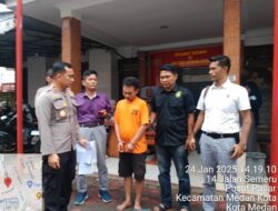 Pelaku Penipuan dan Penggelapan Sepeda Motor Akhirnya Diringkus Tim Reskrim Polsek Medan Area