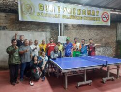 Manejer Tenis Meja NPC Sumut Terus Asah Kemampuan Atletnya Lewat Laga Uji Coba
