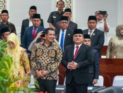 Pj Sekda Medan Hadiri Pelantikan Ketua DPRD Sumut