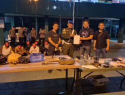 Denpom I/5 Medan Grebek Sarang Narkoba di Jalan Mangkubumi, 9 Tersangka dan 117 gr Sabu Diamankan