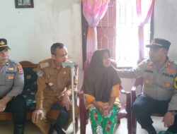 Polsek Perbaungan Berikan Bantuan Sembako kepada Warga Kurang Mampu