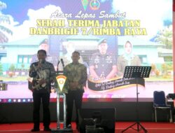 Bupati Sergai Puji Kepemimpinan Kolonel Aidil, Sambut Letkol Dadang di Brigif 7/RR