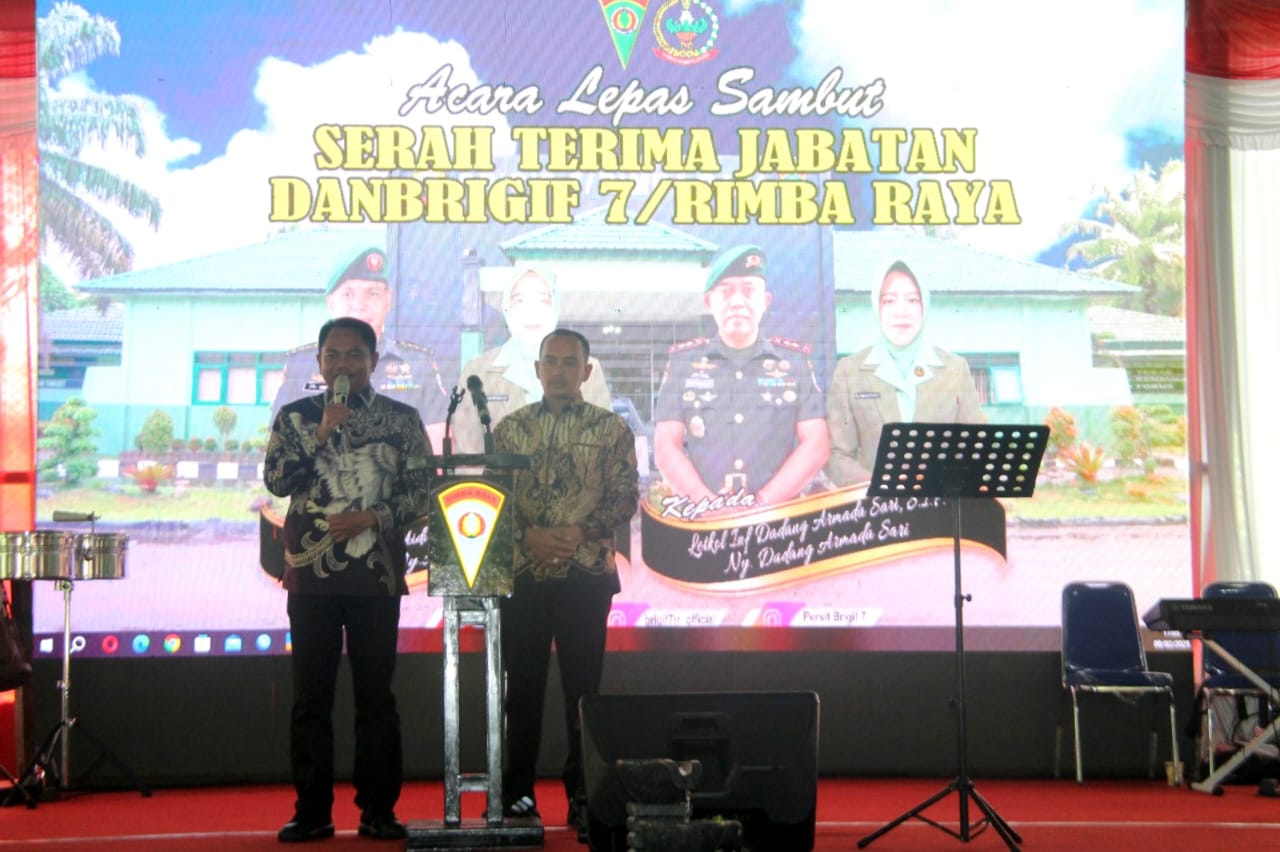 Bupati Sergai Puji Kepemimpinan Kolonel Aidil, Sambut Letkol Dadang di Brigif 7/RR