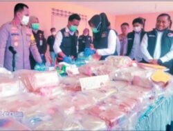 19 Ribu Butir Ekstasi Dan 115 Kg Shabu Shabu di Musnakan Polres Asahan