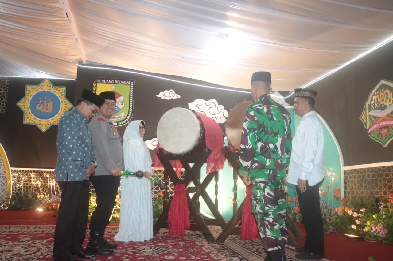 MTQH XXI Sergai Berakhir, Bupati Harap Generasi Muda Kian Cinta Al-Qur'an