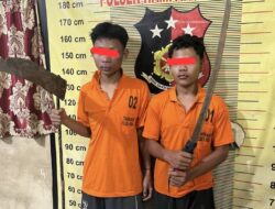 Denpom I/5 Medan Ringkus Dua Anggota Geng Motor Bersenjata Pedang Samurai Dalam Baku Hantam Brutal