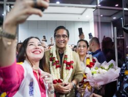 Tiba di Medan, Wali Kota Medan Disambut Ratusan Masyarakat