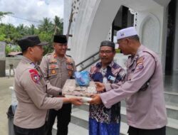 Kapolsek Air Joman Jajaran Polres Asahan adakan Kegiatan Bakti Sosial