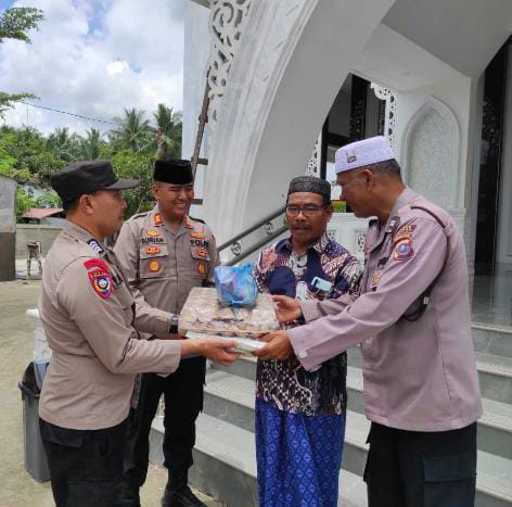 Kapolsek Air Joman Jajaran Polres Asahan adakan Kegiatan Bakti Sosial