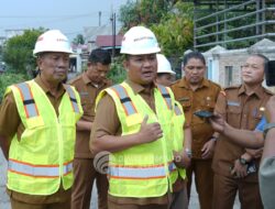 Wakil Bupati Asahan Tinjau Pelaksanaan Pemeliharaan Proyek Ruas Jalan Bernilai 5 Miliar