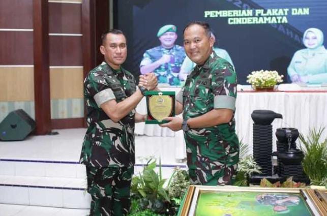 Kunjungan Kerja sekaligus Safari Ramadhan 1446 Hijriah Komandan Korem 022/PT Ke Kodim O208 ASAHAN