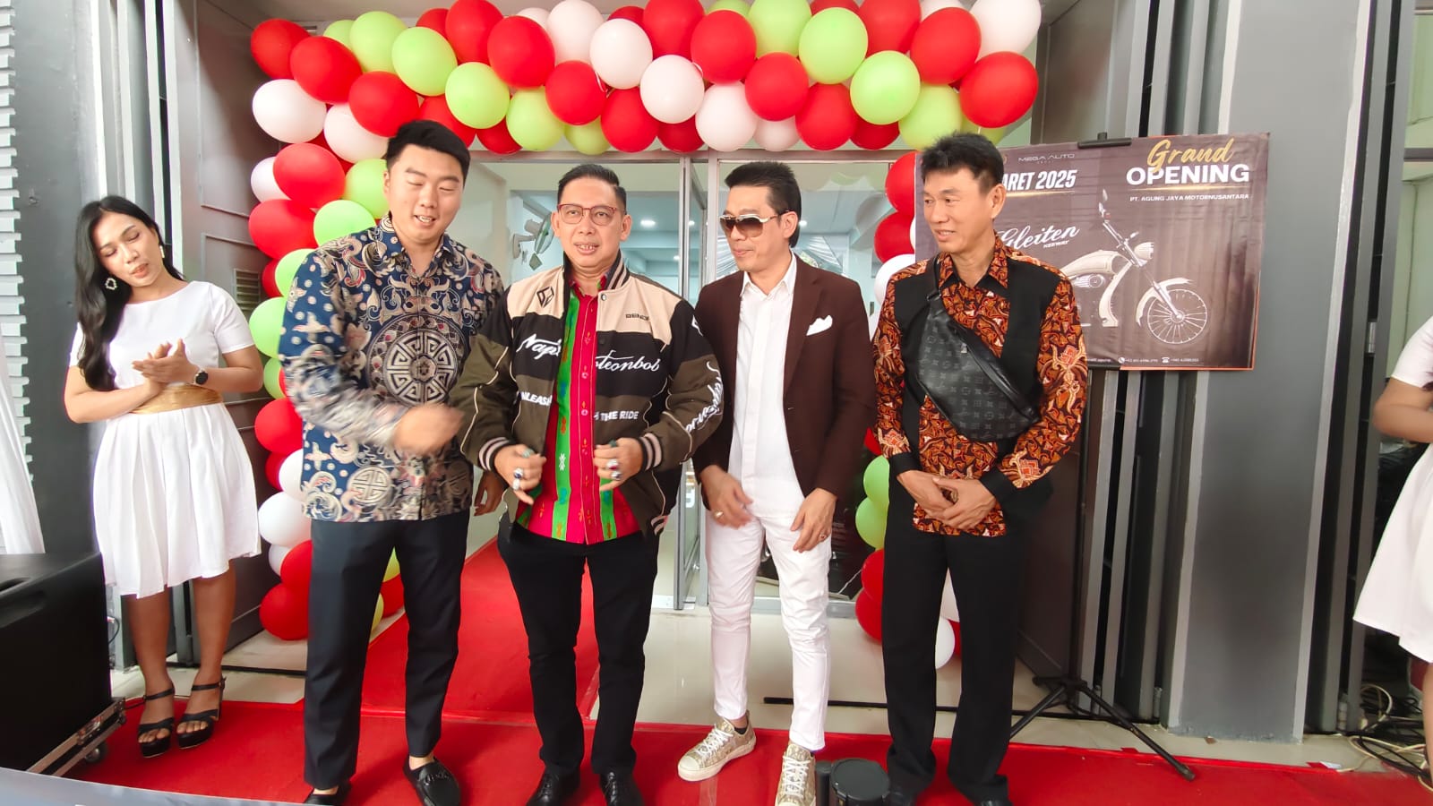 Ketua DPRD Medan Hadiri Grand Opening PT. Jaya Agung Motor Nusantara