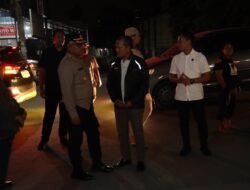 Kapolrestabes Medan Pimpin Patroli Gabungan Antisipasi Kejahatan Jalanan