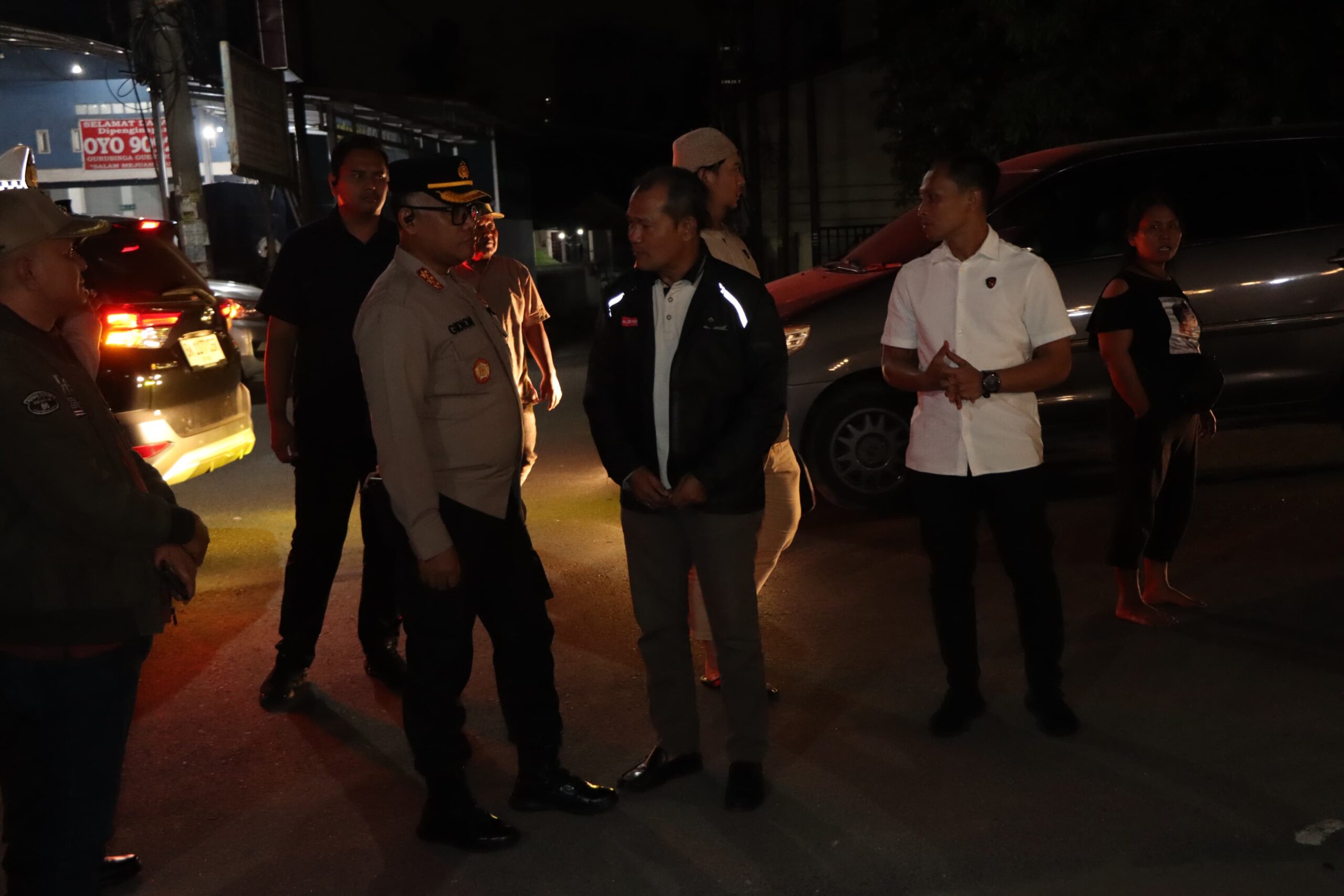 Kapolrestabes Medan Pimpin Patroli Gabungan Antisipasi Kejahatan Jalanan