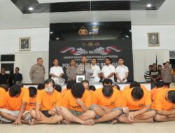 Kapolres Sergai Ungkap Kasus Kriminal dan Narkotika Periode Januari-Maret 2025