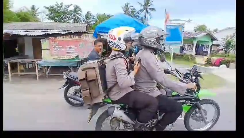 Polres Sergai Gelar Patroli Dialogis, Himbau Warga Pastikan Keamanan Rumah Saat Mudik Lebaran