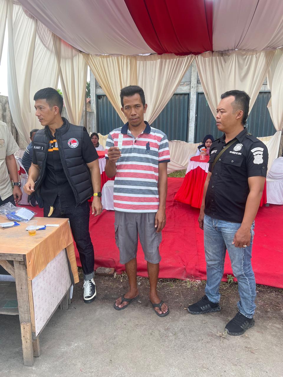 Jamin Keselamatan Pemudik, Sat Narkoba Sergai Tes Urine Pengemudi Angkutan