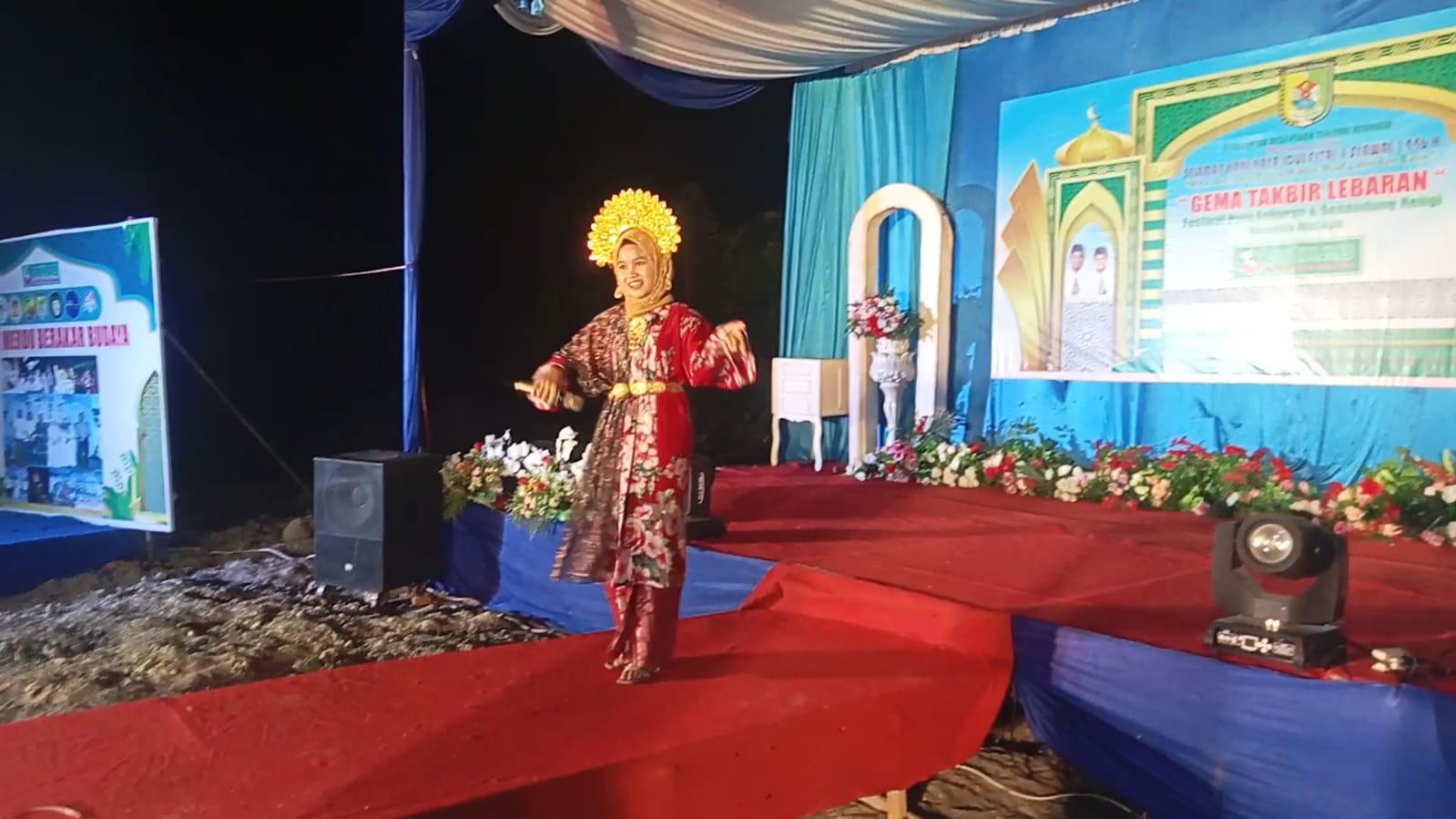 Pemdes Pekan Gelar Pawai Takbiran dan Festival Religi Sambut Idulfitri 1446 H dengan Meriah