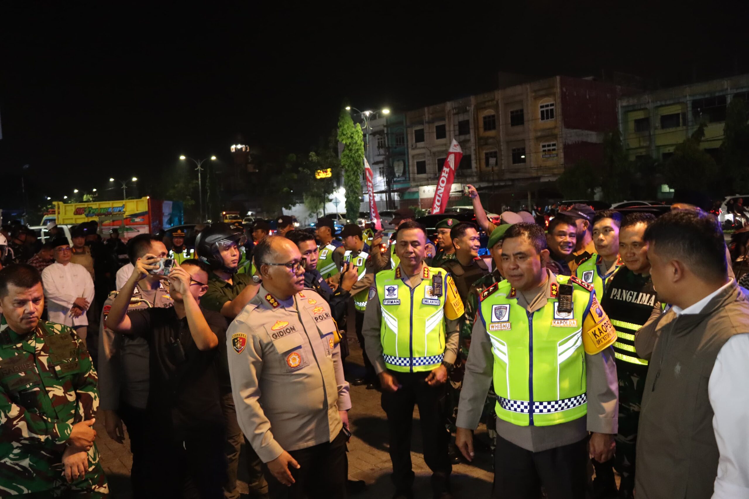 Kombes Gidion Ucapkan Terima Kasih ke Warga Medan, Kegiatan Malam Takbiran Tertib dan Aman
