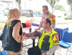 Pastikan Kesehatan Anggota, Polres Sergai Terjunkan Tim Dokkes ke Pos Pengamanan Ops Ketupat Toba 2025