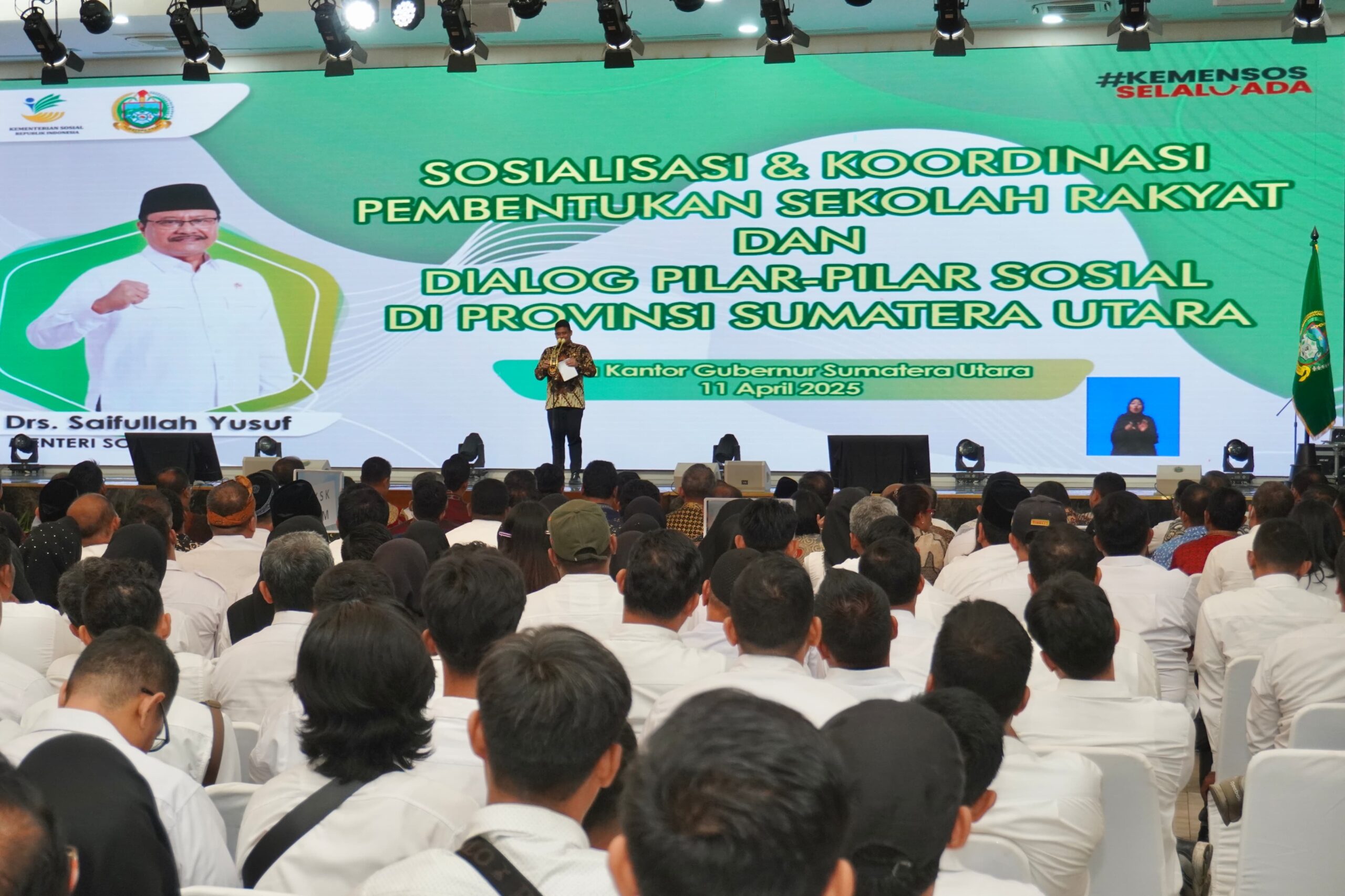 Ketimpangan Sosial Tinggi, di Medan Utara, Rico Waas Dorong Pembentukan Sekolah Rakyat