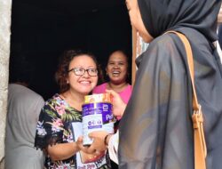 Wong Chun Sen Tarigan Kembali Bagikan Susu dan Vitamin Bagi Balita Penderita Stunting 