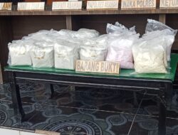 Satuan Reserse Narkoba Polres Asahan Berhasil Gagalkan Peredaran 20 Kg Sabu beserta Pil Ekstasi 40.000 butir