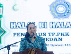 Tingkatkan Kebersamaan, Persaudaraan dan Pererat Silaturahmi, TP PKK Kota Medan Gelar Halalbihalal