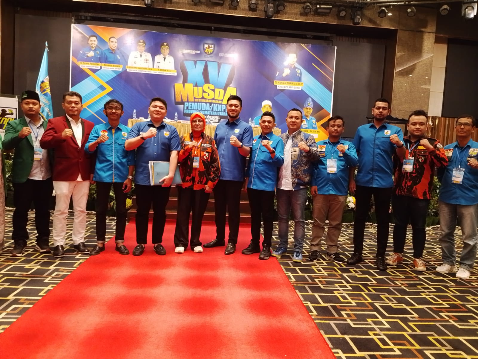 Aldi Ardiansyah Siregar Terpilih Secara Aklamasi Jadi Ketua KNPI Sumut 2025–2028