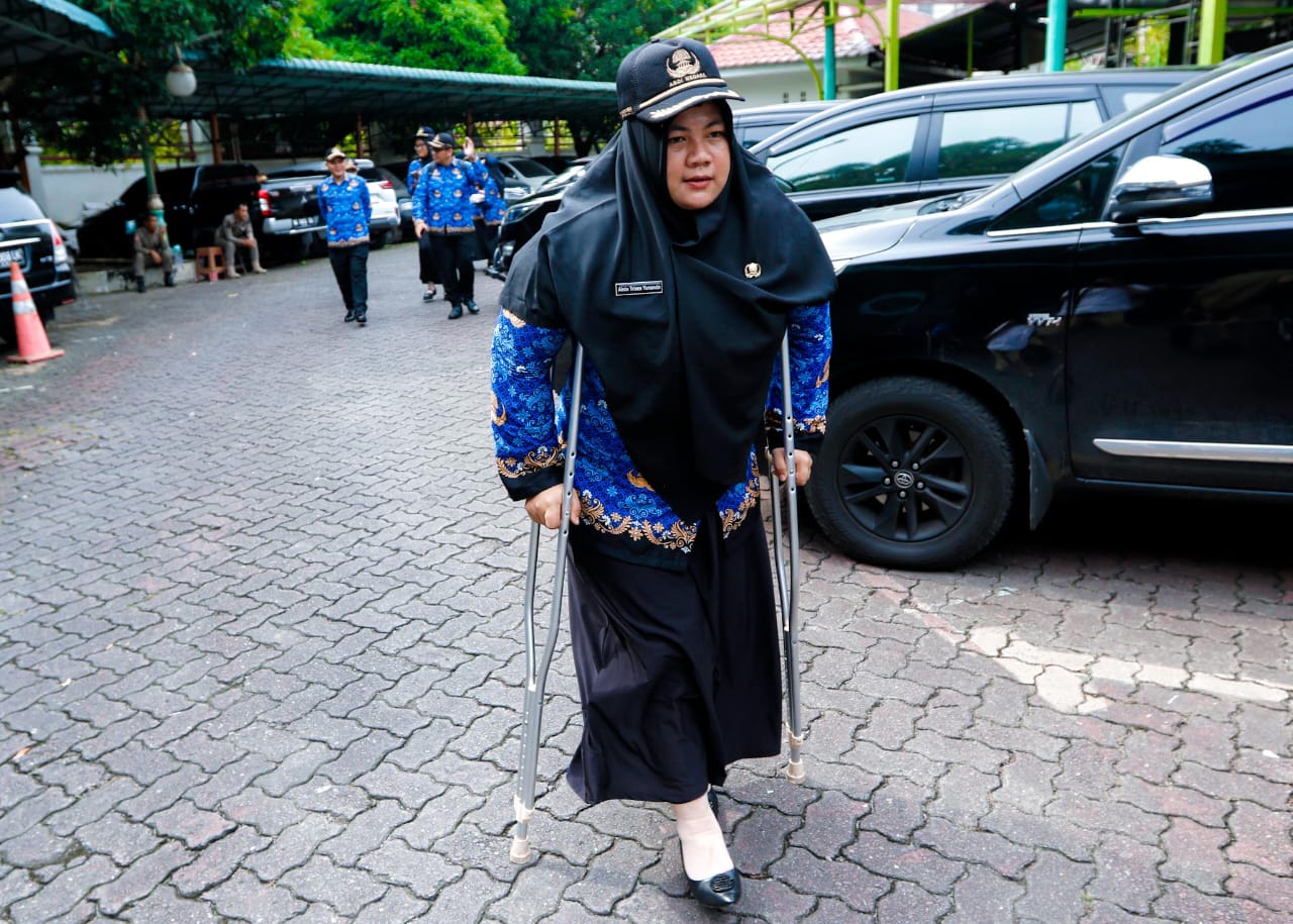 Lulus CPNS, Atlet Disabilitas Siap Berikan Pelayanan Terbaik Pada Warga Medan