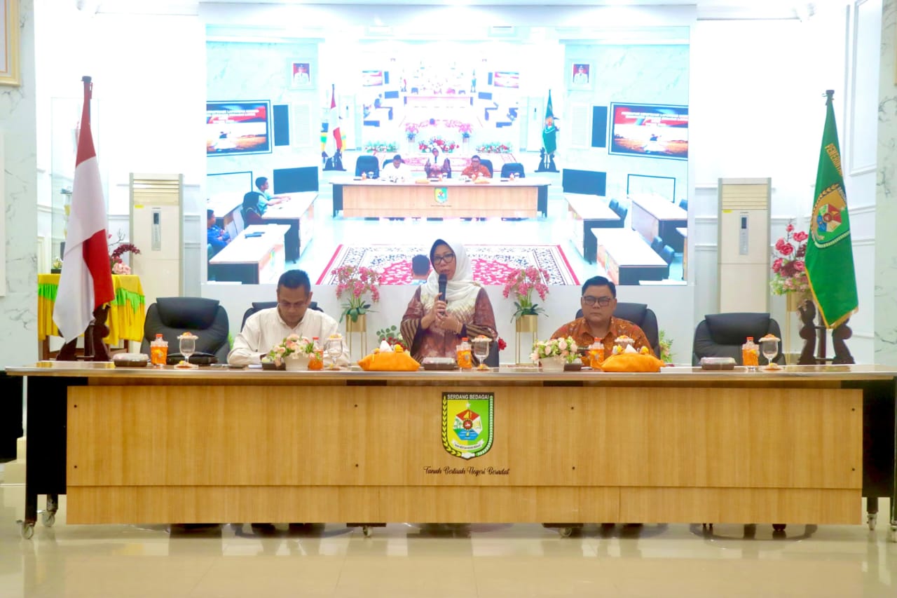 Sergai Gelar Rakor Persiapan Verifikasi Lapangan Hybrid Kabupaten Layak Anak Tahun 2025