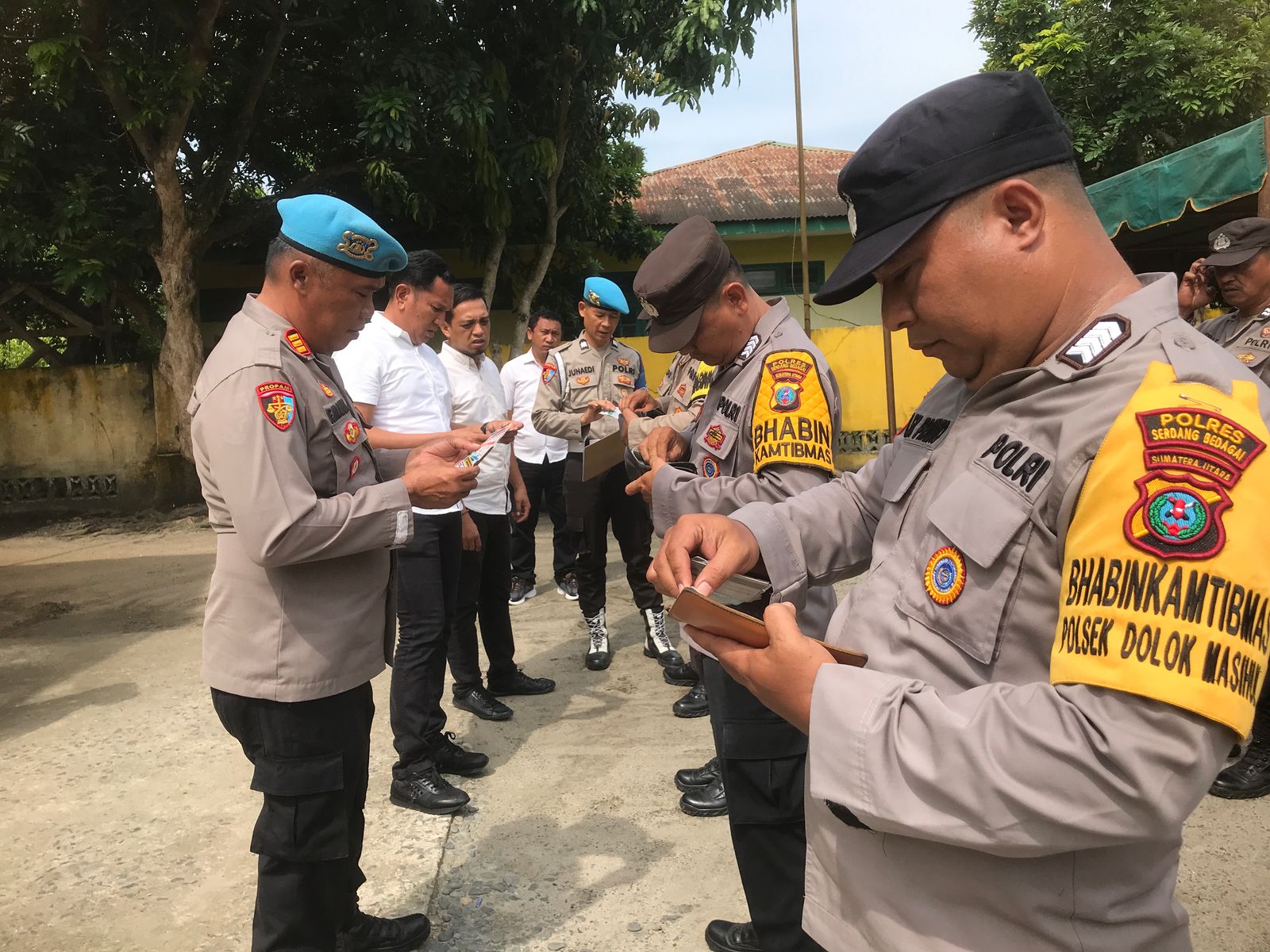 Propam Polres Sergai Gelar Gaktibplin di Polsek Jajaran, Tingkatkan Disiplin dan Profesionalisme Personel