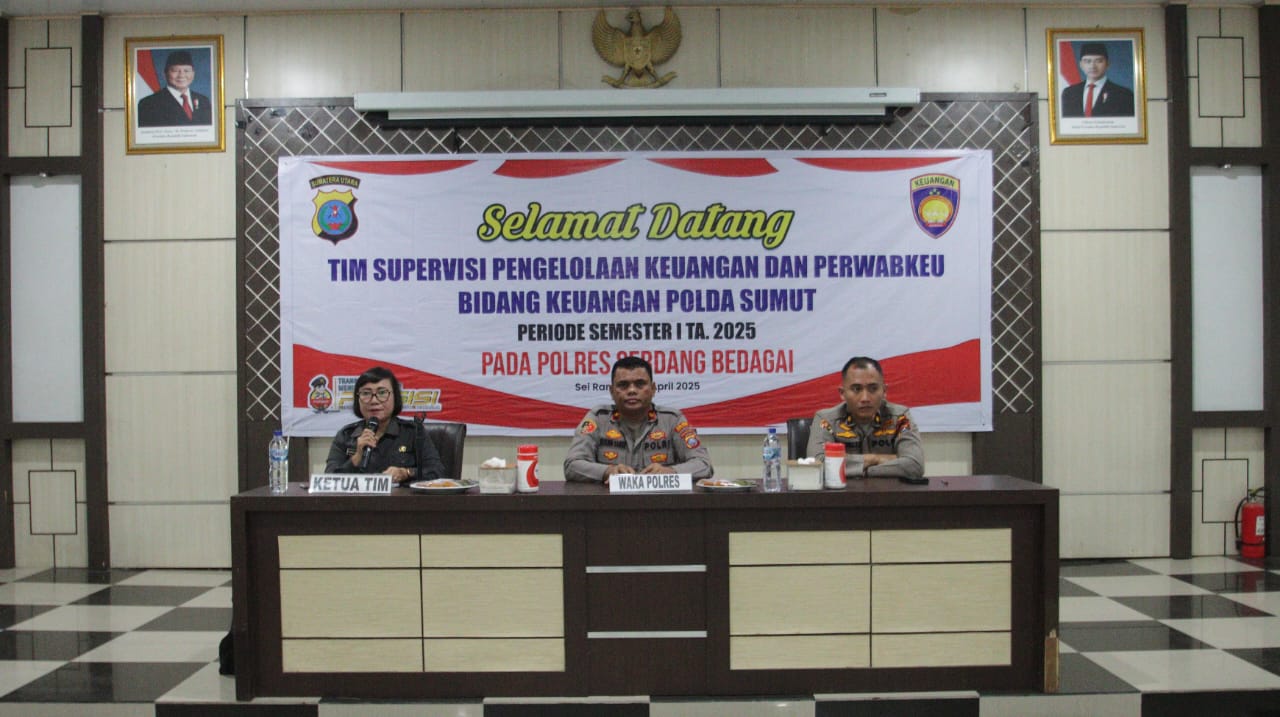 Polres Sergai Terima Kunjungan Tim Supervisi Keuangan Polda Sumut, Tekankan Transparansi dan Akuntabilitas