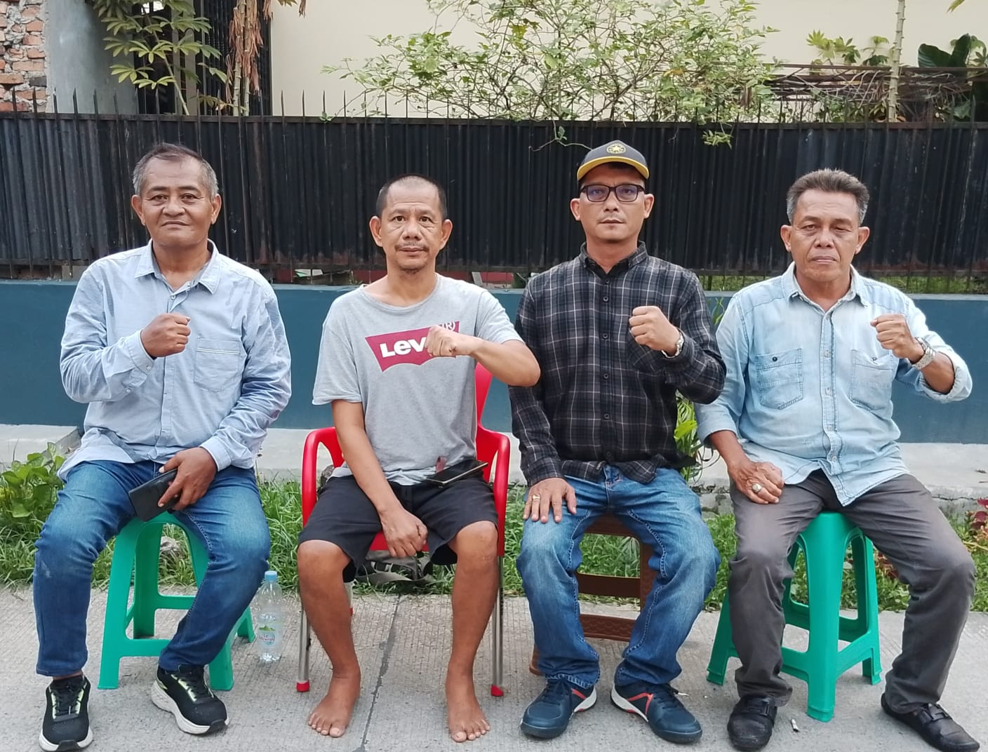 Tiada Henti, Pewarta Polrestabes Medan Gelar Jumat Barokah Bersama