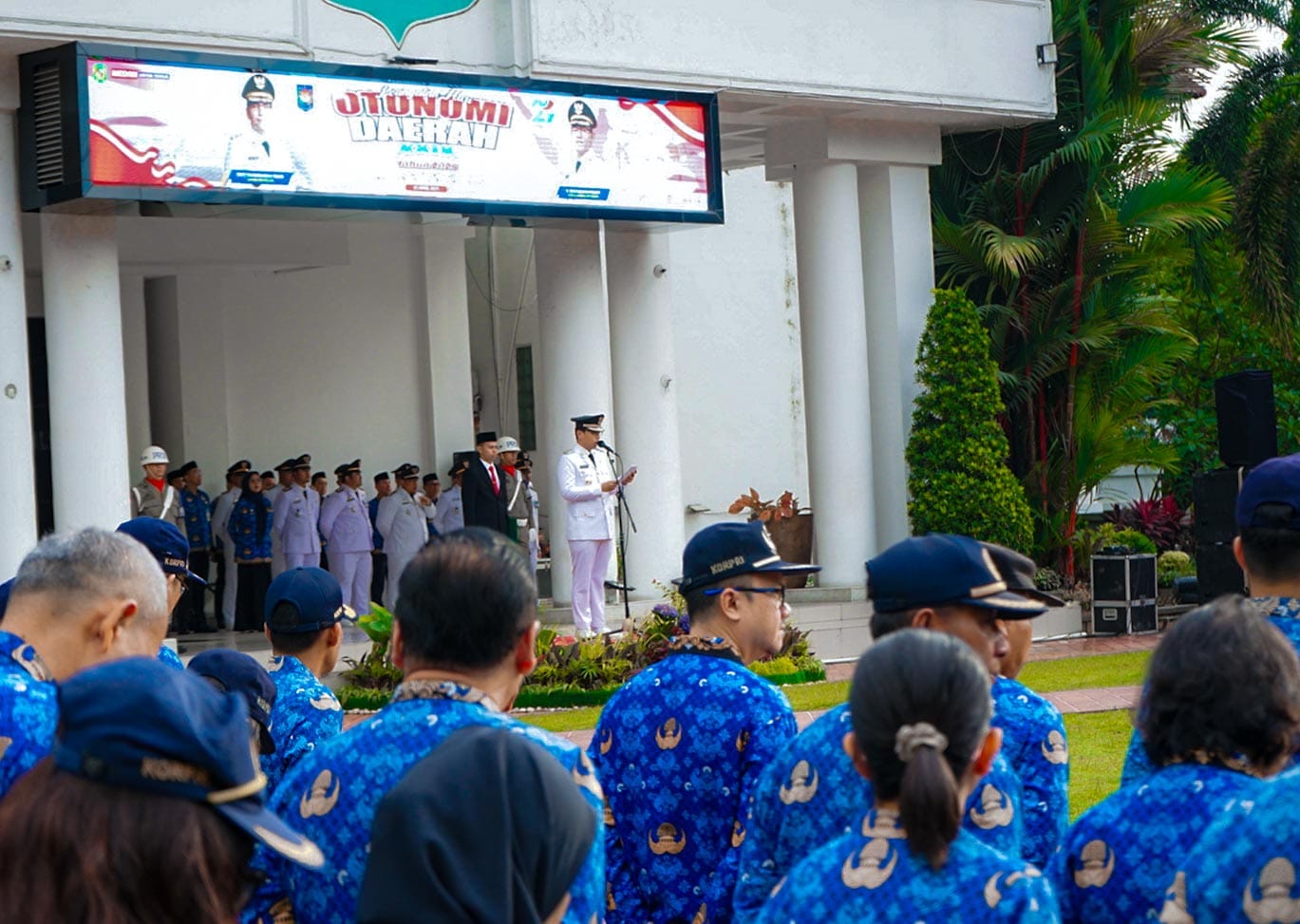 Pimpin Upacara Hari Otonomi Daerah XXIX, Rico Waas : Sinergi Pusat dan Daerah Sebuah Keharusan untuk Capai Cita-cita Bangsa